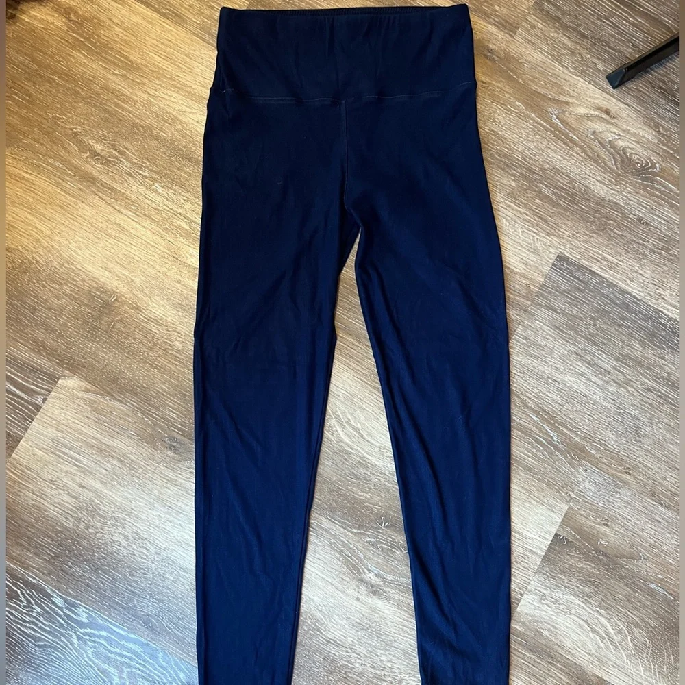 Denim look stretch‎ legging 3X Dark Wash Non distressed! New!